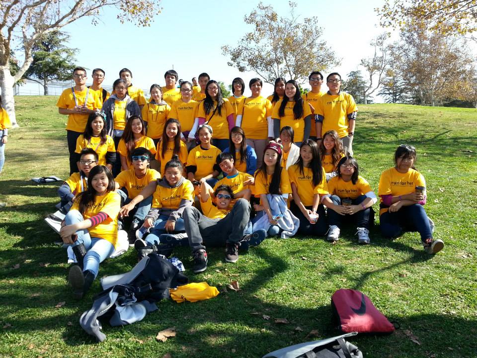 run for her group picture